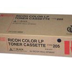 RICOH PHOTOCOPY TONER AP3800 TYPE 205 BLACK