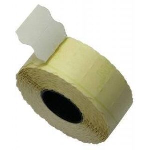 MOTEX /JOLLY LABEL 26X12 WHITE W26mmXP12mm PERMANENT