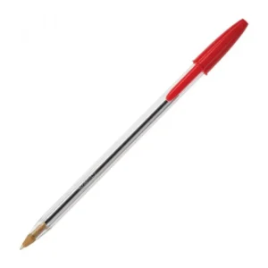 BIC CRISTAL ORIGINAL MEDIUM 1.0MM RED PEN