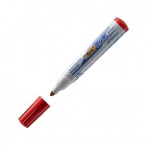 BIC WHITEBOARD MARKER ECO BULLET TIP 1701 RED