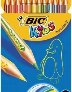 BIC COLOUR PENCILS TROPICOLORS (12 PCS) B-832566