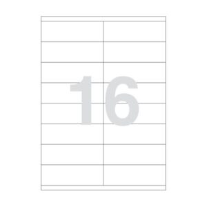 AGIPA LABELS 105X35 20 SHEETS 119656
