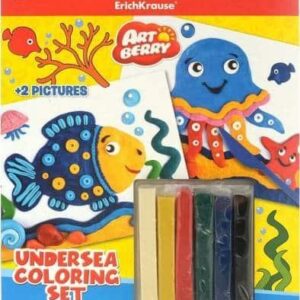 ERICHKRAUSE ARTBERRY COLORING SET UNDERSEA SOFT MODELLING CLAY 6 COLORS N.36963