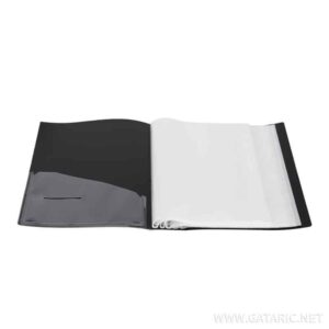 TTO DISPLAY BOOK 100 POCKETS BLACK 404456