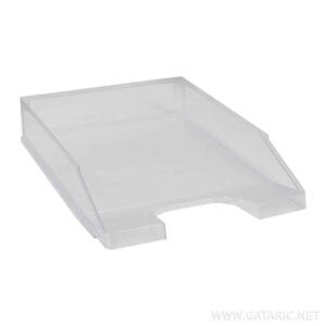 TTO PLASTIC LETTER TRAY A4 TRANSPARENT 409018