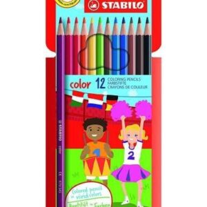 STABILO COLOR 12PCS PENCILS BOX