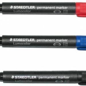 STAEDTLER MARKER P BULLET RED 352-2
