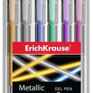 ERICHKRAUSE BALLPOINT GEL INK PEN METALLIC (6 PCS) 38999