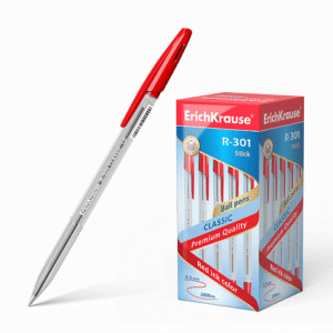 ERICHKRAUSE BALLPOINT PEN R-301 CLASSIC STICK 1.0 RED 43186