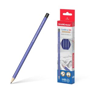 ERICHKRAUSE GRAPHITE HEXAGONAL PENCIL GRAFICA 100 HB 45610