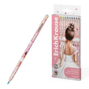 ERICHKRAUSE COLOR PENCILS POINTES BALLERINA (12 COLORS) 61808