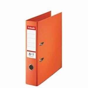 ESSELTE BOX FILE 75MM A4 ORANGE 811340