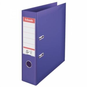 ESSELTE BOX FILE 75MM A4 VIOLET 811530