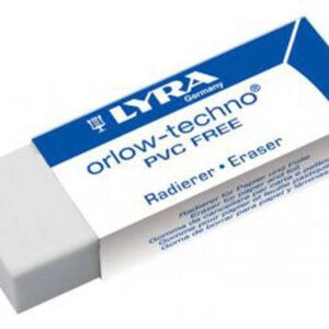 LYRA ERASER ORLOW WHITE 3454 L-7410200