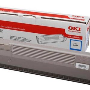 OKI TONER C810/830 CYAN 8K N.6232