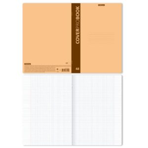 ERICHKRAUSE SQUARED A4 NOTEBOOK NEON ORANGE 48 SHEETS 48222