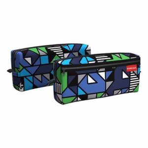 ERICHKRAUSE PENCIL CASE QUADRA WITH TWO COMP.N.46297