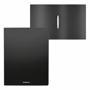 ERICHKRAUSE RING BINDER CLASSIC 2 RINGS A4 24mm BLACK 47013