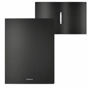 ERICHKRAUSE RING BINDER CLASSIC 2 RINGS 24mm A4 BLACK 42964