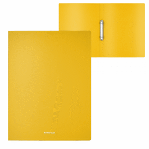 ERICHKRAUSE RING BINDER CLASSIC 2 RINGS 24mm A4 YELLOW 42968