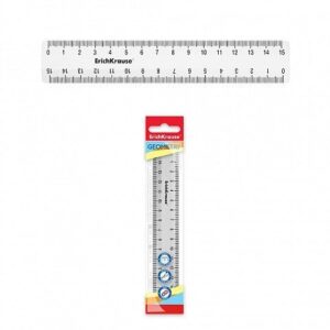 ERICHKRAUSE RULER CLEAR 15cm 52972