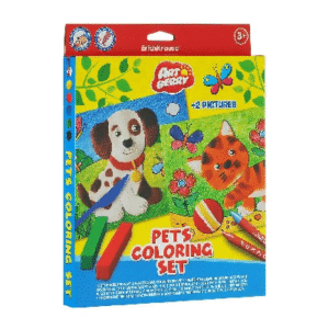 ERICHKRAUSE ArtBerry Soft Modelling Clay Pets 6 Colours With Wax Crayons 8 Colours 36967