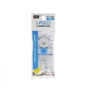 SDI CORRECTION TAPE REFILLABLE 5MMX6M + ERASER  CT-105