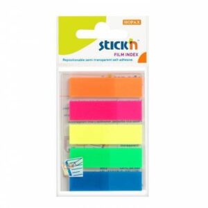 STICK INDEX NOTES 4COL. NEON 50X12MM N.21017