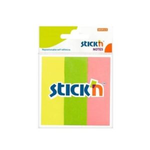 STICK NOTES 76X25MM 3x50 SHEETS PAD N.21129
