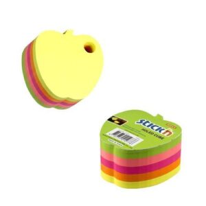 STICK NOTES CUBE 70X70 APPLE MULTIC. 400SH. N.21277