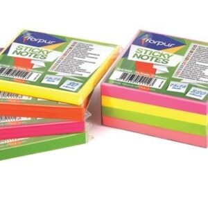 FORPUS STICK NOTES 75X75 YELLOW FUO..F42010 80sheets
