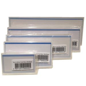 ACRYLIC V SHAPE STAND 180X62X2MM V-13