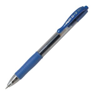 PILOT PEN G2 07 GEL BLUE BL-G2-7-L