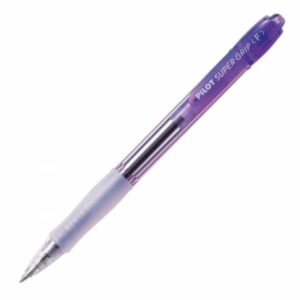 PILOT PEN W GRIP (F) NEON PURPLE