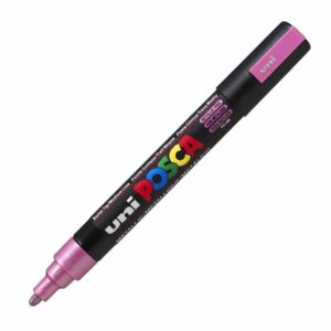 POSCA PAINT MARKER MEDIUM METALLIC PINK PC-5M