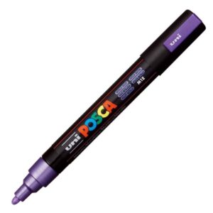 POSCA PAINT MARKER MEDIUM METALLIC VIOLET PC-5M