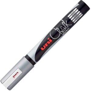 POSCA /UNI PAINT CHALK  MARKER MEDIUM SILVER PC-5M