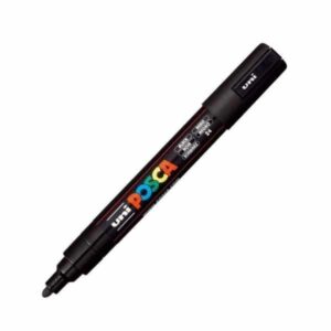 POSCA PAINT MARKER MEDIUM BLACK PC-5M