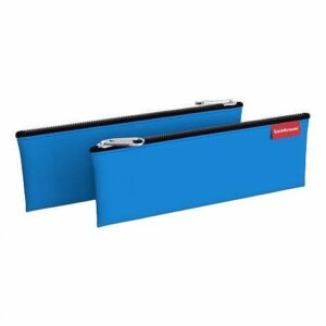 ERICHKRAUSE PENCIL CASE 220X90MM NEON BLUE N.49044