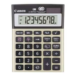 CANON CALCULATOR LS-80TEG 8-DIGITS