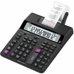 CASIO CALCULATOR HR-200 RCE PRINT.