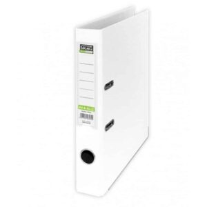 SKAG PREMIUM BOX FILE A4 PVC 4CM NARROW WHITE 4/32