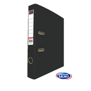 SKAG PREMIUM BOX FILE F/C PVC 4CM BLACK 4/34