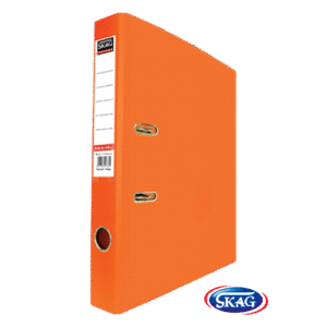 SKAG PREMIUM BOX FILE F/C PVC 4CM ORANGE 4/34