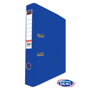 SKAG PREMIUM BOX FILE F/SC PVC 4CM DARK BLUE 4/34