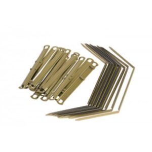 B/R PAPER FASTENER (50 PCS) GOLDEN BR00119