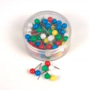 B/R PINS WITH ROUND COL.HEAD(KARFITSES)(100PCS)  BR41020