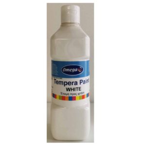 OMEGA TEMPERA PAINT 500ML WHITE TP-1