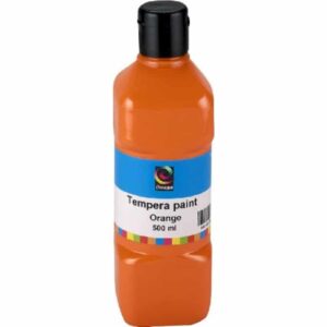OMEGA TEMPERA PAINT 500ML ORANGE TP-5