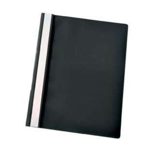 ESSELTE PVC A4 FLAT FILE BLACK 28320